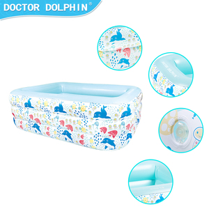 Medico <span class=keywords><strong>delfino</strong></span> famiglia Full size Lounge Pool per bambini giardino eco-friendly pvc all'aperto gonfiabile piscina per bambini - Product Image 6