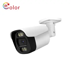 8MP Dual Lightสีเต็มรูปแบบPoE IP Bulletกล้องปลั๊กและเล่น 2.8 มม.เสียงคงที่ 4Kกันน้ํากลางแจ้งกล้องเครือข่ายเฝ้าระวัง