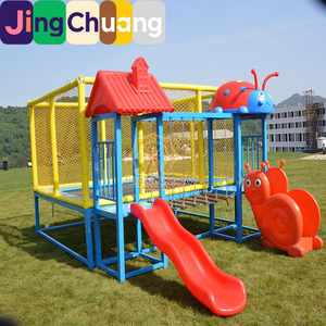 <span class=keywords><strong>Trampoline</strong></span> familial d'intérieur pour enfants, grand <span class=keywords><strong>trampoline</strong></span> commercial d'extérieur pour adultes avec filet de sécurité, idéal pour parcs d'attractions. - Product Image 3