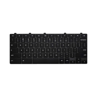Kunci kunci Keyboard pengganti HK-HHT, untuk Chromebook 11 3100/3110/3120/5190 tata letak US lampu belakang LED fungsi Tilt dapat disesuaikan