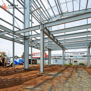 Bâtiments de construction en acier préfabriqué certifiés CE, résistance sismique, garage et entrepôt - Product Image 5