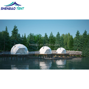 Lều Glamping hình vòm địa cầu trong suốt bằng PVC cao cấp 6m, kiểu nhà nghỉ vườn - Product Image 5