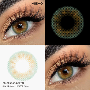 MIIEMO Lentes de Contacto de Color Gris Natural de 14.00mm, Semestrales, Ojos Grandes, Fábrica de Lentes de Contacto - Product Image 3