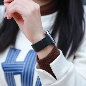 एर्यसन यूनिसेक्स सिलिकॉन घड़ी स्ट्रैप अल्ट्रा <span class=keywords><strong>2</strong></span>/1 चुंबकीय लूप ब्रेसलेट I देखें - Product Image 3