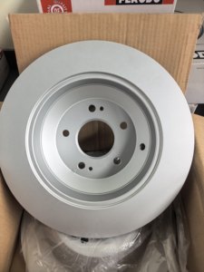 <span class=keywords><strong>FERODO</strong></span> DDF1873C-D Disco Freno 302mm per Hyundai Santa Fe 2.0L 2.4L 2012- Set 2 Pezzi Rotore Freno Posteriore Auto - Product Image 3