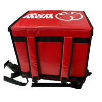 Sac à dos isotherme pour livraison de nourriture, personnalisé avec logo, imperméable, classique, décontracté, 60L, grand format, pour moto, boîte à pizza