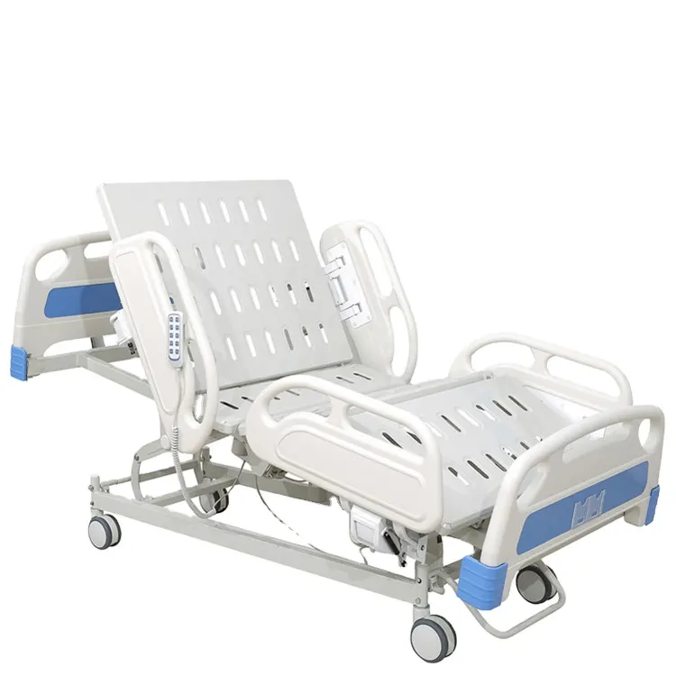 BT-AE011 الصين الطبية عيادة المريض الرعاية التمريضية 5 وظيفة الكهربائية التلقائي نقل الرمال رخيصة سرير العناية المركزة للبيع المستشفى