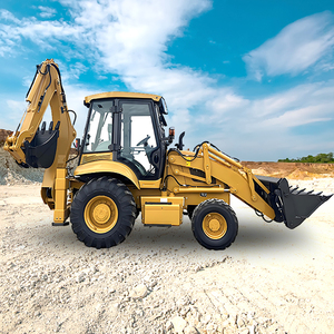 Produsen Mesin CE EPA 4X4 Backhoe <span class=keywords><strong>Loader</strong></span> Retroexcavadora China Wheel Front End Backhoe <span class=keywords><strong>Loader</strong></span> - Product Image 5