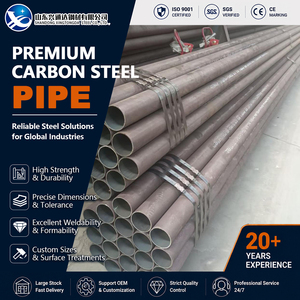 ท่อเหล็กคาร์บอน SAE 1020 A106 Gr.B A283 Gr.C ขนาด 168.3 มม. ยาว 6 ม. มาตรฐาน DIN 1626 ผ่านกระบวนการพ่นทราย ทนทานต่อการกัดกร่อน - Product Image 1