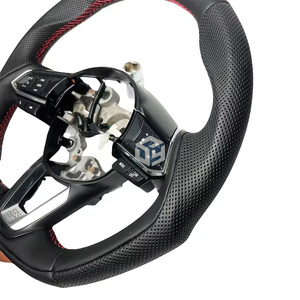 Volante Deportivo para Automóvil Mazda, para Mazda3 Axela <span class=keywords><strong>Cx3</strong></span> CX4 CX5 Soonma, Nuevo Volante Deportivo de Cuero Napa - Product Image 3