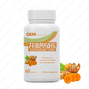 Oem nhãn hiệu riêng <span class=keywords><strong>Curcumin</strong></span> chiết xuất 95% hữu cơ <span class=keywords><strong>Curcumin</strong></span> bột nghệ <span class=keywords><strong>Curcumin</strong></span> viên nang - Product Image 1