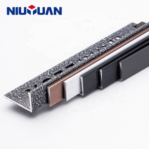 Profilo Angolare in Alluminio a L di Alta Qualità NIUYUAN, Personalizzabile nel Colore, <span class=keywords><strong>per</strong></span> Bordi di <span class=keywords><strong>Piastrelle</strong></span> in Marmo - Product Image 3