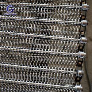 نظام ناقل عمودي للتسلق من الفولاذ المقاوم للصدأ بدرجة الغذاء لخط تجفيف شرائح البطاطس والفواكه - Product Image 5