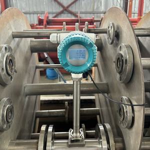 Capteur de débitmètre Vortex compteur de gaz intelligent vapeur Air comprimé gaz naturel azote affichage numérique 4-20mA RS485 oxygène - Product Image 5