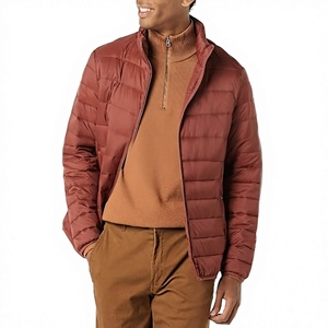 Blouson matelassé uni pour homme avec capuche, prêt pour impression de patch personnalisé, fabrication de vêtements d'extérieur - Product Image 1