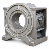Boîtier en fonte ductile OEM pour systèmes hydrauliques lourds avec usinage de précision, carter de pompe en acier au carbone, boîtier hydraulique