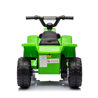 Voiture de plage ATV en plastique alimentée par batterie électrique pour bébé 6V Voiture à pédales Quad Bike pour enfants