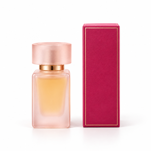 Flacon carré en verre givré de 50 ml, parfum pour femmes, eau de parfum intense, parfum floral fruité sucré, longue tenue, parfum pour le corps féminin - Product Image 6