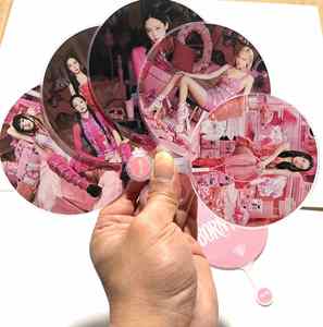 <b>Mini</b> Portable K-pop Concert Fans Handheld Cooling Fans for Idol Support Customizable Design Bulk Stock - Product Image 5