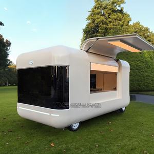 Voiture mobile de nourriture de glace de chariot à crème de style moderne à vendre remorque avec cuisine complète camions de Remolques kiosque de crème glacée avec grand prix - Product Image 2