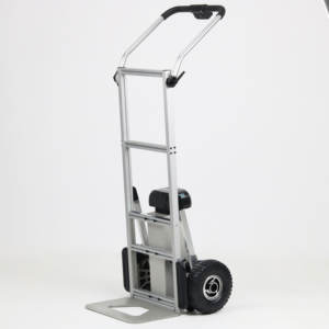 EmssRobot Hopper X mobilitas aluminium bermotor mengangkat Platform lipat portabel 200KG kapasitas beban tangga mendaki tangan truk - Product Image 1