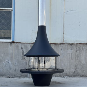 Cheminée suspendue ronde à vapeur d'eau 3D préfabriquée personnalisée, atomisation, 900 mm, à vendre - Product Image 1