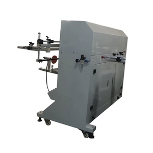 Machine d'impression sérigraphique automatique monocolore personnalisée pour la ferme, neuve, avec PLC, pour seaux à peinture PP, seaux KG et seaux métalliques cylindriques - Product Image 5