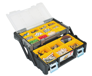 Portable 2 drawer cantilever car drawer cabinet tool box 18" 22"M 22"L