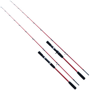 คันเบ็ดตกปลาแบบ Slow Jigging หนึ่งและครึ่งท่อน คาร์บอนทั้งตัว ปลายคันแข็งแรง สำหรับตกปลาทะเลน้ำเค็ม ตกปลาจากเรือ ตกปลาชายฝั่ง และตกปลาแบบ Jigging - Product Image 1