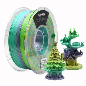 Filament d'impression 3D PLA en soie de qualité supérieure 1,75 mm Arc-en-ciel Haute brillance Brillant Multicolore Filament PLA professionnel - Product Image 2