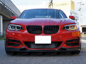 ลิ้นหน้าคาร์บอนไฟเบอร์สไตล์ 3 มิติ ปี 2014-2018 สำหรับ <span class=keywords><strong>BMW</strong></span> ซีรีส์ <span class=keywords><strong>2</strong></span> F22 M235I - Product Image 2