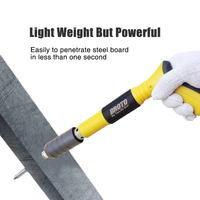 Workpro — pistolet à ongles sans fil, outil de manucure robuste, cadre en métal, plaque en acier, pour murs en béton, pistolet de tir à ongles