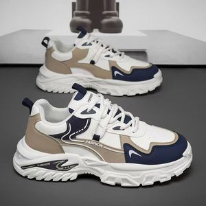 Men's Sneakers 2026 Spring Autumn New Thick-soled Mesh Upper Non-slip Sporty Soft All-match Trendy <b>Running</b> Shoes Students - Product Image 1