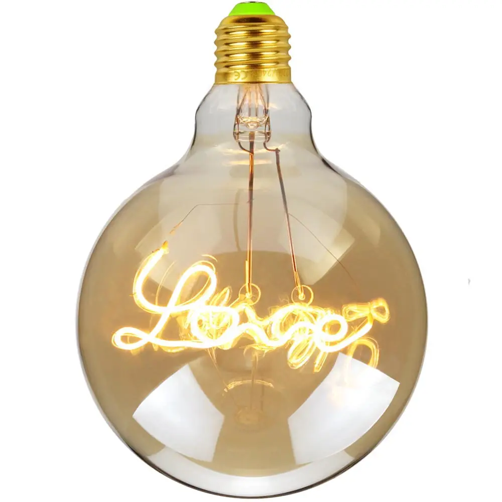 DIY Retro Edison Filament G125 Ampoule Vintage Light E27 Industrial Decor For Home Incandescent Bulb