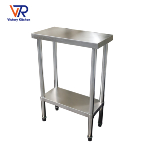 Table de bar alimentaire en acier inoxydable 304 de Victory Kitchen pour les hôpitaux, la restauration, les usines, les hôtels et les restaurants, fabrication chinoise - Product Image 3