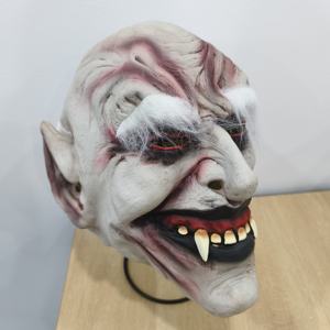 Máscara de Látex de Chucky para Halloween, Disfraz de Terror de Zombie con Cejas Blancas para Casa Embrujada, Escape Room, Mascarada, Espectáculo - Product Image 5