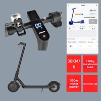 Trottinette électrique pliable en alliage d'aluminium M365, transfrontalière, à deux roues, à pédalage assisté, vitesse maximale de 20-30 km/h, capacité de charge de 120 kg