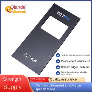 Panneau frontal en acrylique <span class=keywords><strong>de</strong></span> haute qualité, <span class=keywords><strong>feuille</strong></span> imprimée découpée au laser, superposition <span class=keywords><strong>de</strong></span> panneau <span class=keywords><strong>de</strong></span> commande, taille personnalisée, épaisseur 0,5-3 mm, étiquette d'emballage - Product Image 1