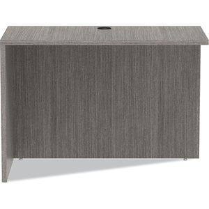 Alera Valencia Series Reversible Return/Bridge Shell 42w X 23.63d X 29.5h Gris Metal 42w X 23.63d X 29.5h Gris - Product Image 4