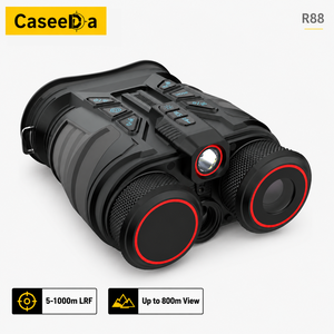 กล้องส่องกลางคืนแบบตรวจจับความร้อน R88 พร้อม GPS วัดระดับความสูง, กล้องส่องทางไกลแบบหลายโหมด, แบตเตอรี่ 5000mAh สำหรับการค้นหา และชุดอุปกรณ์ยุทธวิธี 4-in-1 - Product Image 1