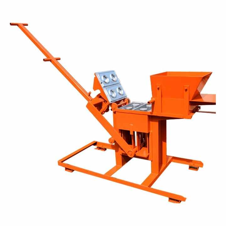 Qmr2-40 Manual Soil Interlocking Brick Making Machine From China on ...