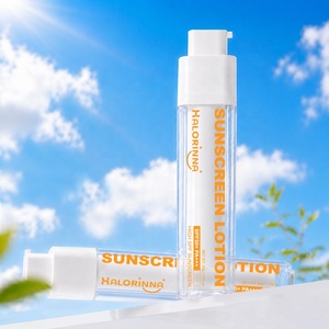 Protector Solar HALORINNA SPF50+ PA+++ 50ml Calmante y Refrescante para Todas las Estaciones, Protección Estable para la Piel, Equilibrio, Cuidado Solar Diario - Product Image 1