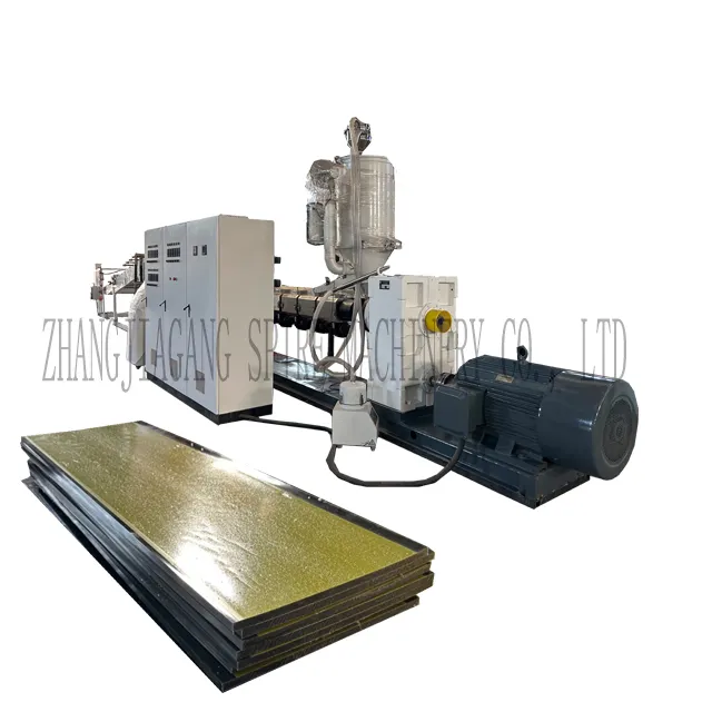 Pe/Pp/Ps/Abs Plastic Rollende Extrusieplaatextrusiemachine