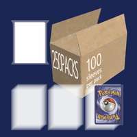 High Transparency Ultra Thin Snug Fit Inner Sleeves Perfect Fit Soft Sleeves Trading Card Sleeves for Graded Cards