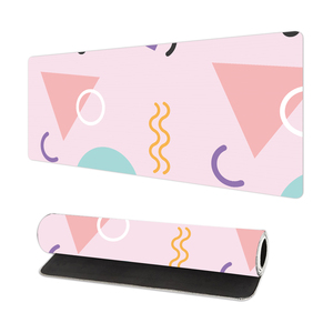 Custom Cute Pink Printed Rubber <b>Mouse</b> Pad XL Size Sublimation Printing Gamer Keyboard <b>Mat</b> for PC Laptop Gaming OEM - Product Image 3