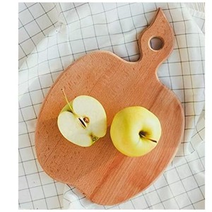 Tabla de Cortar de Madera Simple Love, Ligera, Duradera, de Doble Cara, Tabla de Cortar para Cocina, Tabla para Pan con Mango - Product Image 4