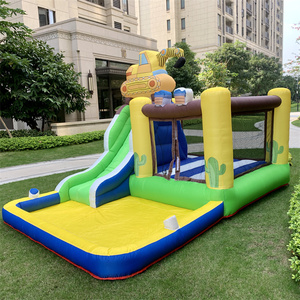 Kid Playground Outdoor Toys <b>Inflatable</b> <b>House</b> Water Slide Bouncer With Ball Pit for Toddlers NB-93008 <b>House</b> Slide Ki - Product Image 2