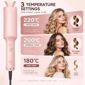 Rizador de Pelo Automático Torlin <span class=keywords><strong>Marcel</strong></span> con Iones Negativos, 220°C, Apagado Automático en 10 Minutos, 2 Botones, Control de Dirección del Motor - Product Image 2