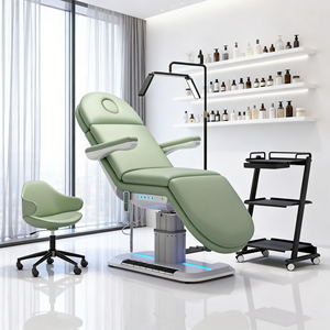 Poltrona Elettrica Moderna di Lusso per Estetista, Sedia per Cosmetologia, Lettino Cosmetico di Lusso, Lettino per Trattamenti Viso, Lettino per Trattamenti di Bellezza - Product Image 2