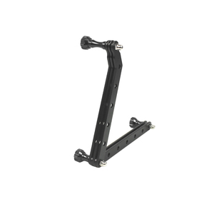 Brazo de extensión CNC para selfie stick con tornillos de perilla, soporte de aleación de aluminio para casco, para cámaras GoPro, Insta360 y DJI Action - Product Image 5